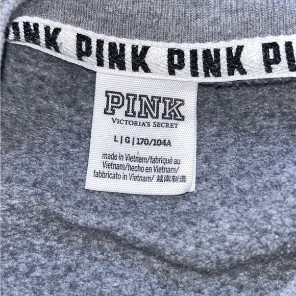 Victoria's Secret Yellow and Gray Crew Neck Sweater - Picture 5 of 5